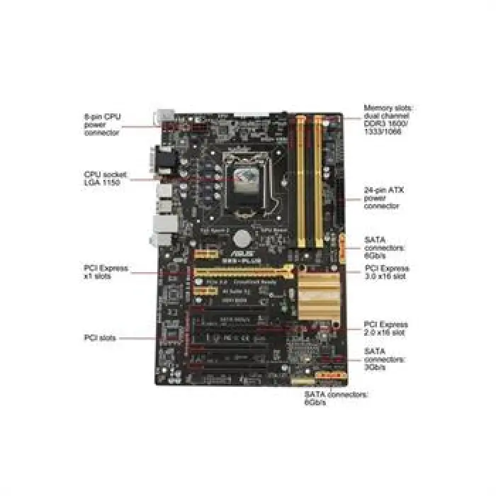 مادربرد ایسوس مدل B85-Plus سوکت 1150 -gallery-3