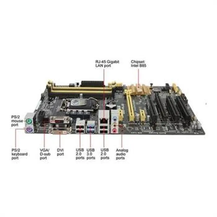 مادربرد ایسوس مدل B85-Plus سوکت 1150 -gallery-7