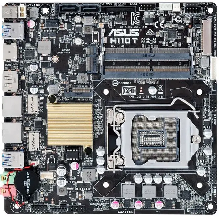 مادربرد ایسوس مدلH110T LGA 1151 -gallery-2