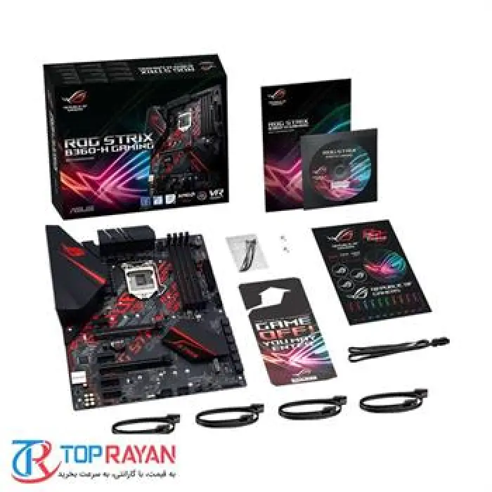 مادربرد ایسوس مدل راگ استریکس B360-H گیمینگ -gallery-4
