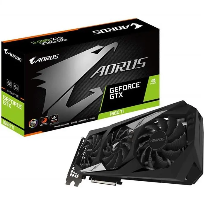 کارت گرافیک گیگابایت AORUS GeForce GTX 1660 Ti 6G -gallery-1