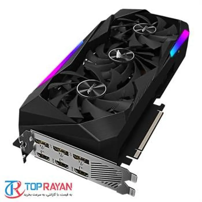 کارت گرافیک گیگابایت AORUS GeForce RTX 3070 MASTER 8G LHR -gallery-4