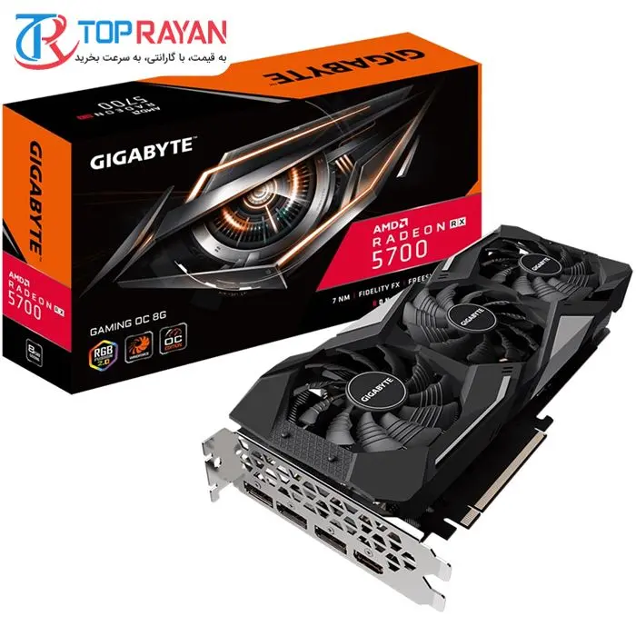 کارت گرافیک گیگابایت مدل RX5700 Gaming OC -gallery-5