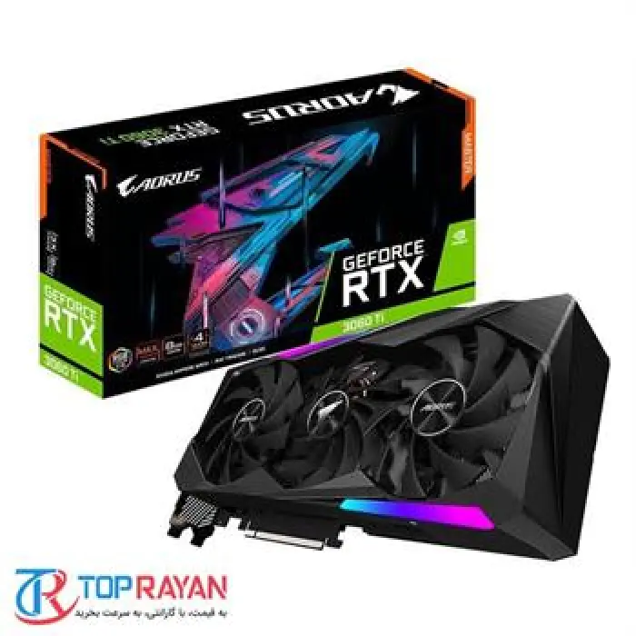 کارت گرافیک گیگابایت AORUS GeForce RTX 3060 Ti MASTER 8G -gallery-5