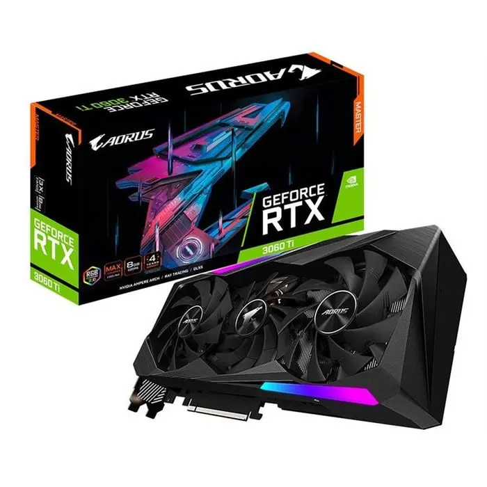 کارت گرافیک گیگابایت AORUS GeForce RTX 3060 Ti MASTER 8G -gallery-6