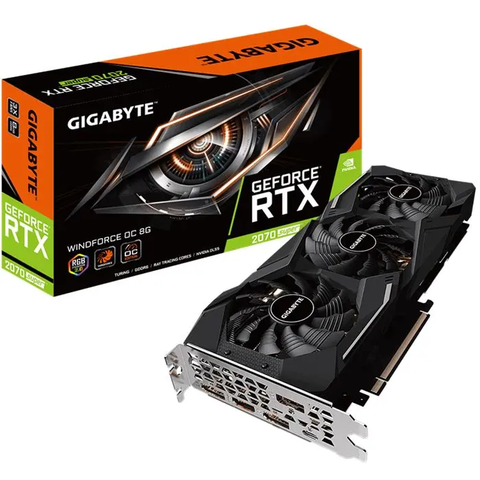 کارت گرافیک گیگابایت مدل GeForce RTX ۲۰۷۰ SUPER WINDFORCE OC با حافظه ۸ گیگابایت -gallery-6