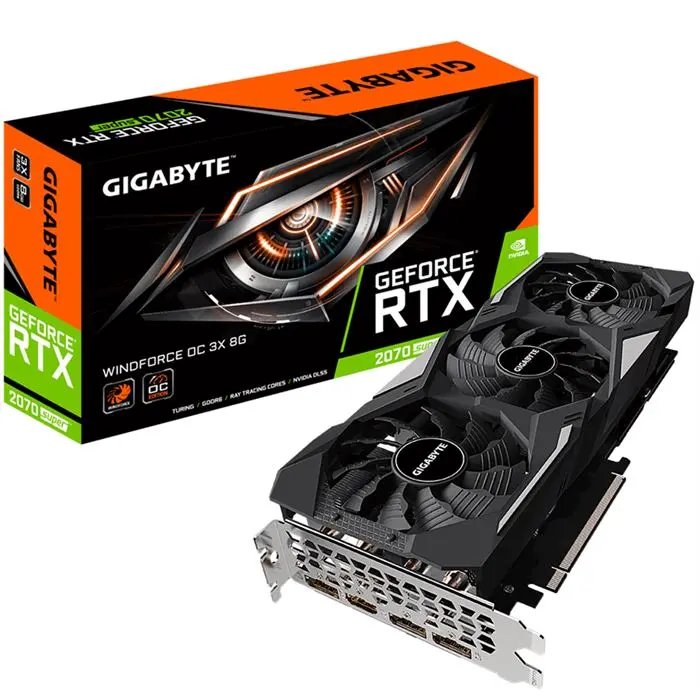 کارت گرافیک گیگابایت مدل GeForce RTX ۲۰۷۰ SUPER WINDFORCE OC ۳X با حافظه ۸ گیگابایت -gallery-7