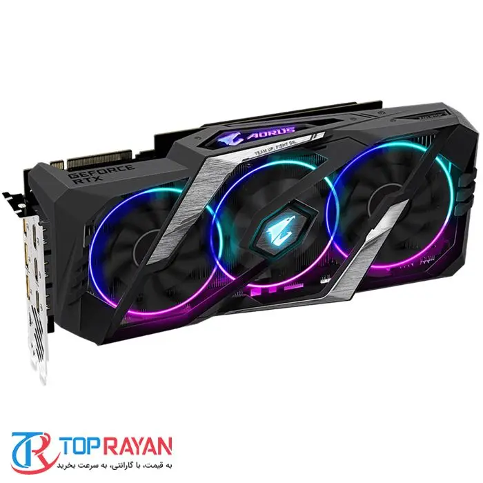کارت گرافیک گیگابایت مدل AORUS GeForce RTX ۲۰۷۰ SUPER با حافظه ۸ گیگابایت -gallery-11