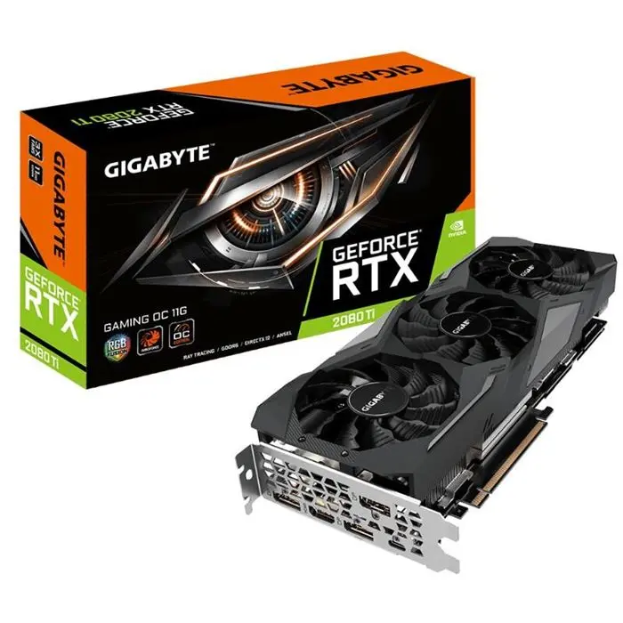 کارت گرافیک گیگابایت مدل GeForce RTX ۲۰۸۰ Ti GAMING OC با حافظه ۱۱ گیگابایت -gallery-2