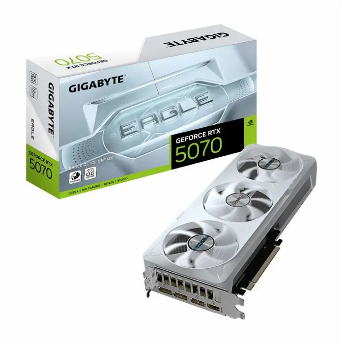 کارت گرافیک گیگابایت مدل GeForce RTX 5070 EAGLE OC ICE SFF 12GB -gallery-10
