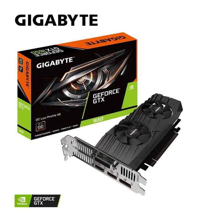 کارت گرافیک گیگابایت مدل GeForce® GTX 1650 D6 OC Low Profile 4G با حافظه 4 گیگابایت -gallery-1