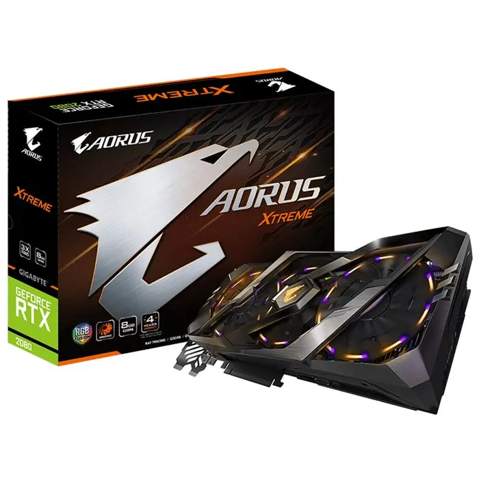 کارت گرافیک گیگابایت مدل AORUS GeForce RTX ۲۰۸۰ XTREME با حافظه ۸ گیگابایت -gallery-8
