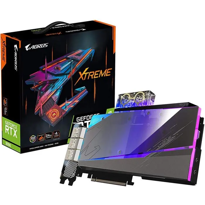کارت گرافیک گیگابایت AORUS GeForce RTX 3090 XTREME WATERFORCE 24G -gallery-14
