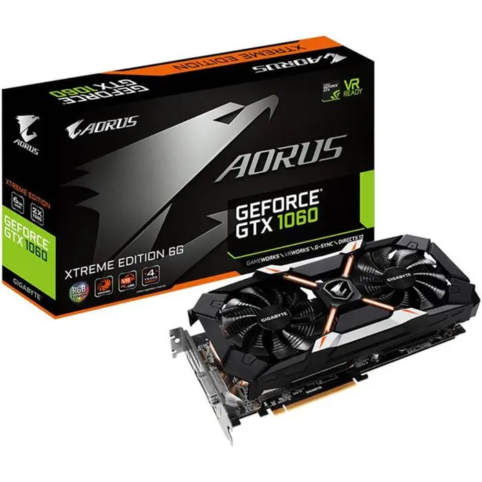 GIGABYTE GV-N1060AORUS X-6GD (rev. 1.0) Graphics Card -gallery-15