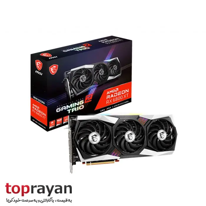 کارت گرافیک ام اس ای Radeon RX 6800 XT GAMING Z TRIO 16G -gallery-11