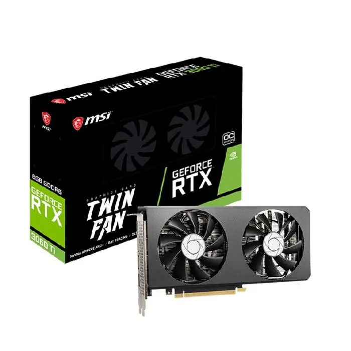کارت گرافیک ام اس آی GeForce RTX 3060 Ti TWIN FAN 8G OC LHR -gallery-4