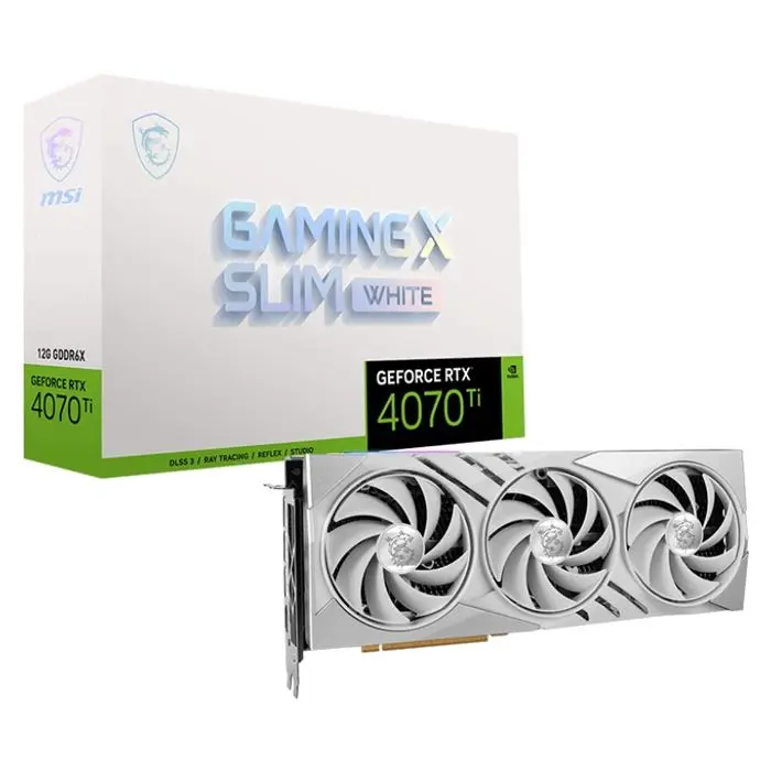 کارت گرافیک ام اس آی سفید مدل GeForce RTX 4070 Ti Gaming X Slim حافظه 12 گیگابایت -gallery-5