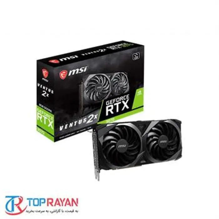 کارت گرافیک ام اس آی GeForce RTX 3070 VENTUS 2X 8G LHR -gallery-2