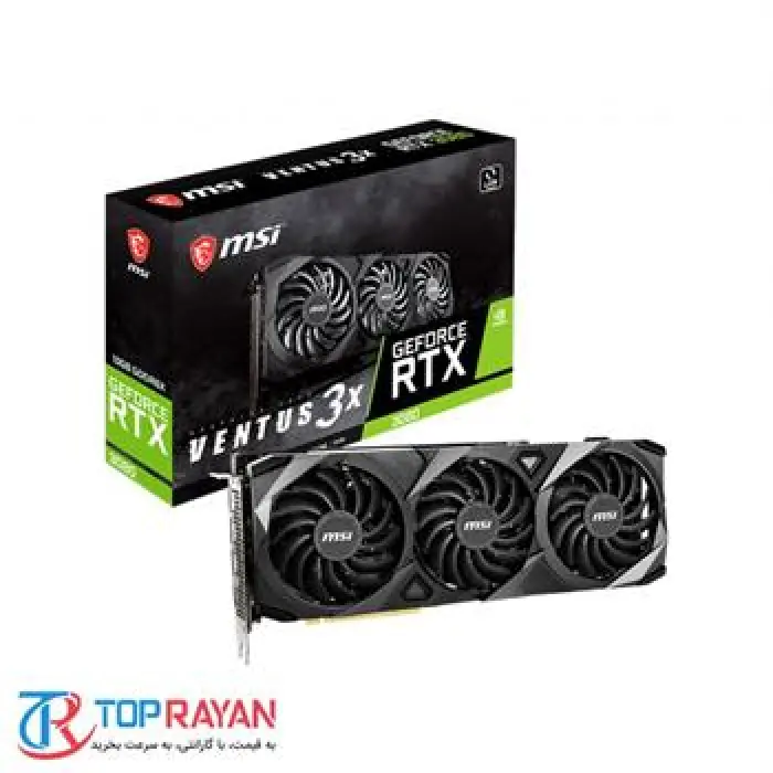 کارت گرافیک ام اس آی GeForce RTX 3080 VENTUS 3X 10G OC LHR -gallery-4