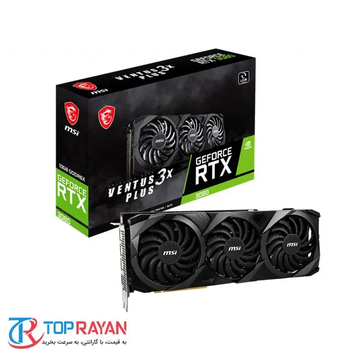 کارت گرافیک ام اس آی GeForce RTX 3080 VENTUS 3X PLUS 10G LHR -gallery-9