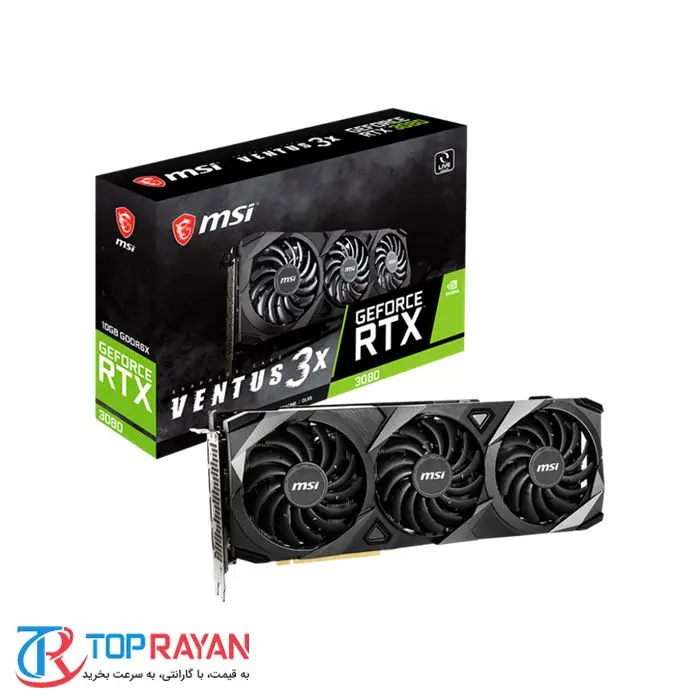کارت گرافیک ام اس آی GeForce RTX 3080 VENTUS 3X 10G LHR -gallery-13