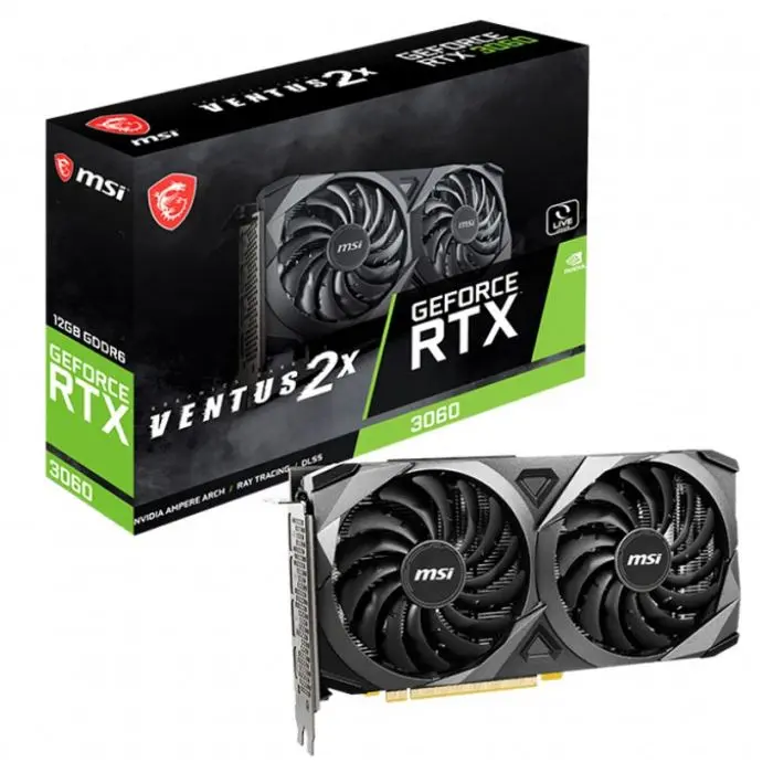 کارت گرافیک ام اس آی GeForce RTX 3060 VENTUS 2X 12G -gallery-1
