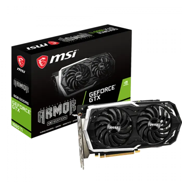 کارت گرافیک ام اس آی مدل GeForce GTX 1660ti ARMOR 6G OC Graphics Card -gallery-1