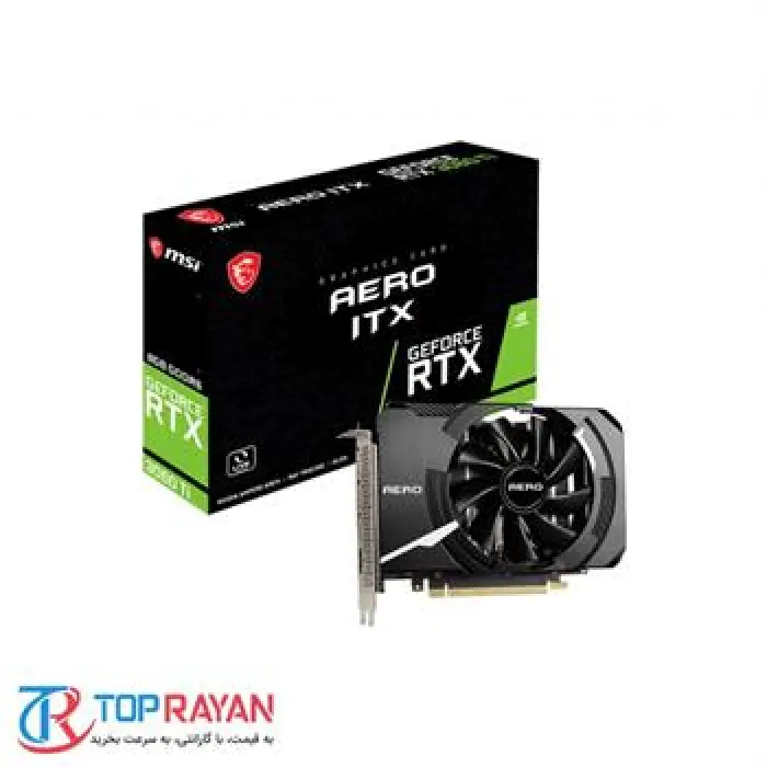 کارت گرافیک ام اس آی GeForce RTX 3060 Ti AERO ITX 8G LHR -gallery-2