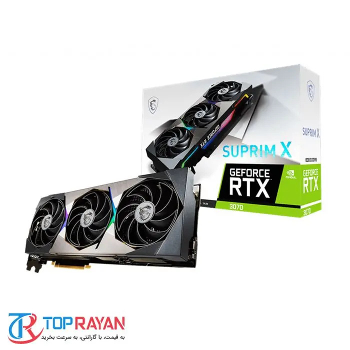 کارت گرافیک ام اس آی GeForce RTX 3070 SUPRIM X 8G LHR -gallery-5