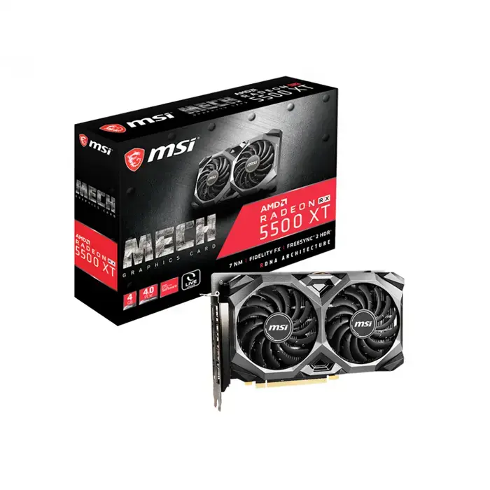 کارت گرافیک ام اس آی مدل Radeon RX 5500 XT MECH با حافظه 4 گیگابایت -gallery-5