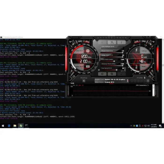 کارت گرافیک ام اس آی RX 470 MINER 4G -gallery-17