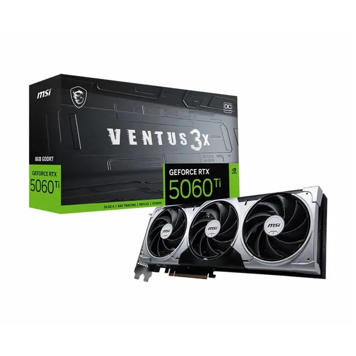 کارت گرافیک ام اس آی GeForce RTX 5060 Ti 8G VENTUS 3X OC -gallery-5