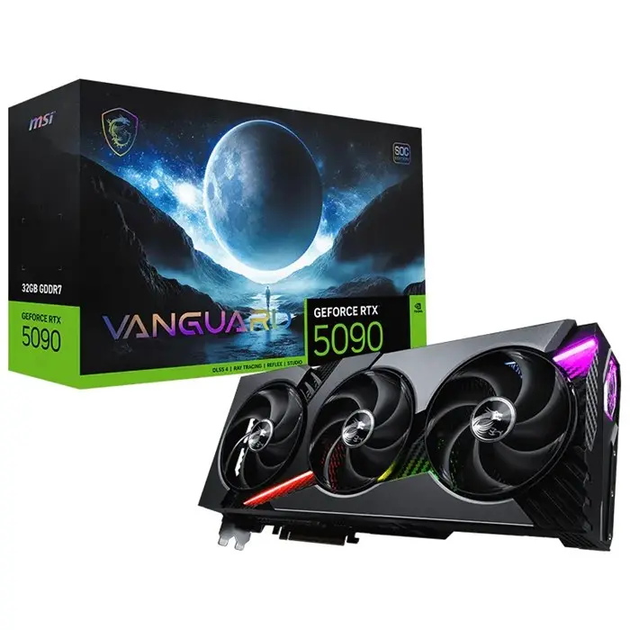 کارت گرافیک ام اس آی GeForce RTX 5090 32GB VANGUARD SOC -gallery-7