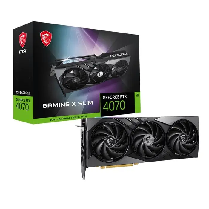 کارت گرافیک ام اس آی مدل GeForce RTX 4070 Gaming X Slim حافظه 12 گیگابایت -gallery-5