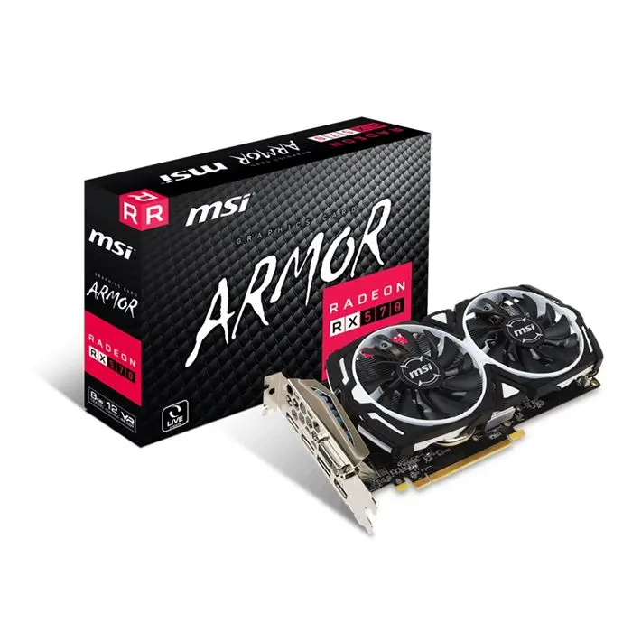 کارت گرافیک استوک ام اس آی مدل RADEON RX 570 ARMOR 8GB -gallery-3
