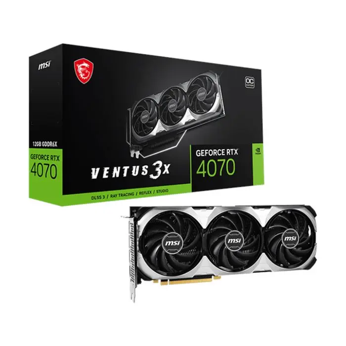 کارت گرافیک ام اس آی مدل GeForce RTX™ 4070 VENTUS 3X 12G OC با حافظه 12 گیگابایت -gallery-4