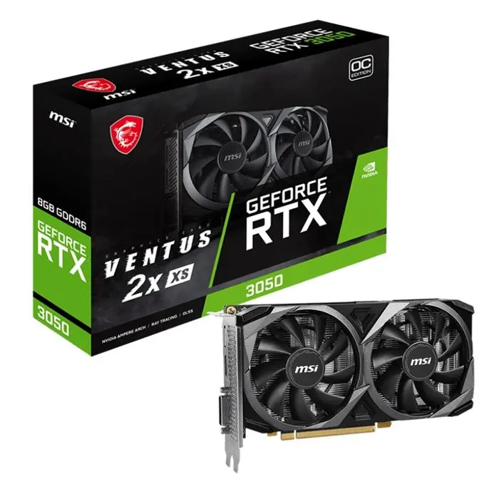 کارت گرافیک ام اس آی MSI GeForce RTX 3050 VENTUS 2X XS 8G OC -gallery-4