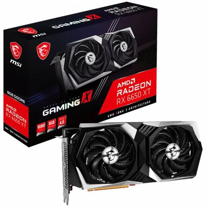 کارت گرافیک ام اس آی مدل حافظه 8 گیگابایت MSI RX 6650 XT GAMING X 8G -gallery-4
