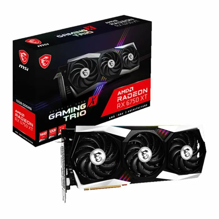 کارت گرافیک ام اس آی MSI Radeon RX 6750 XT GAMING X TRIO 12G -gallery-6