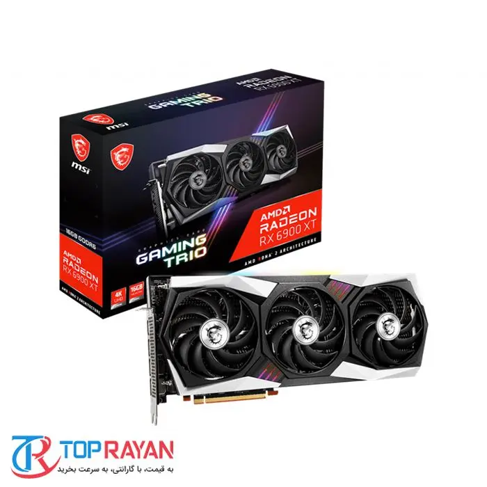 کارت گرافیک ام اس آی Radeon RX 6900 XT GAMING TRIO 16G -gallery-6
