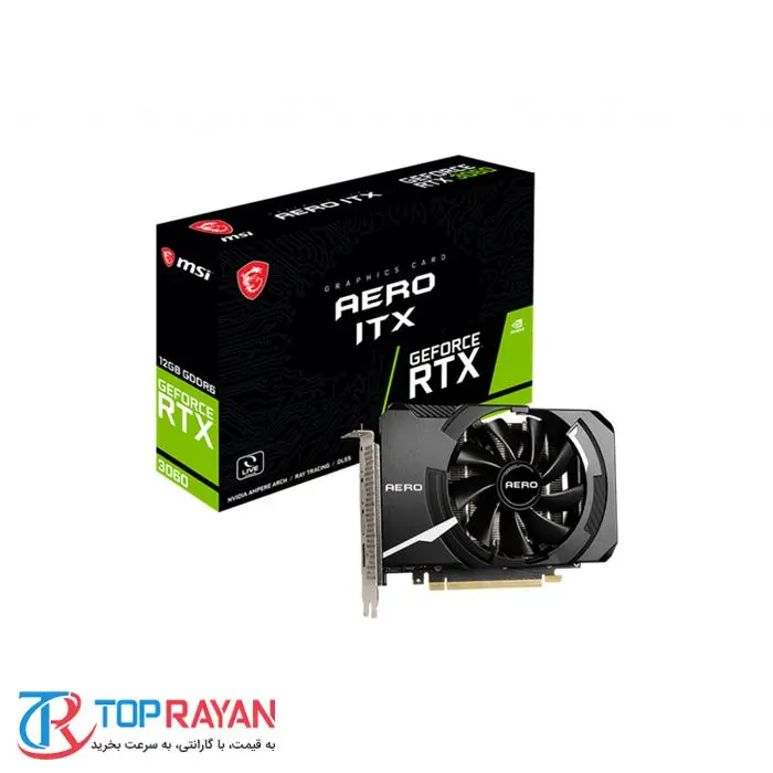 کارت گرافیک ام اس آی GeForce RTX 3060 AERO ITX 12G -gallery-7