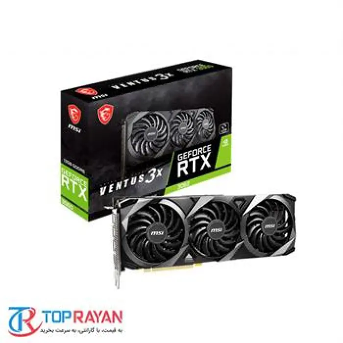 کارت گرافیک ام اس آی GeForce RTX 3060 VENTUS 3X 12G -gallery-4
