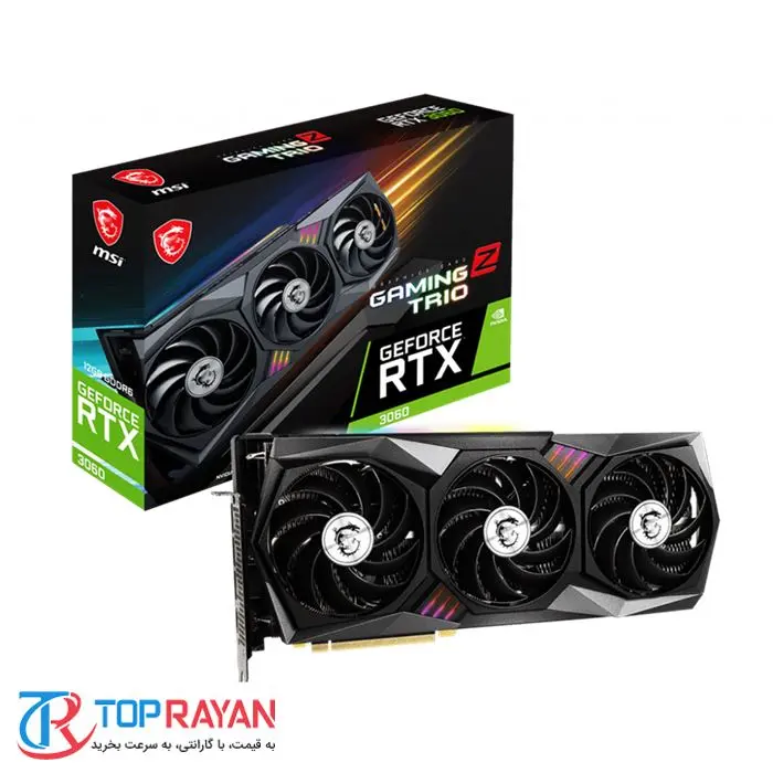 کارت گرافیک ام اس آی GeForce RTX 3060 GAMING Z TRIO 12G -gallery-8