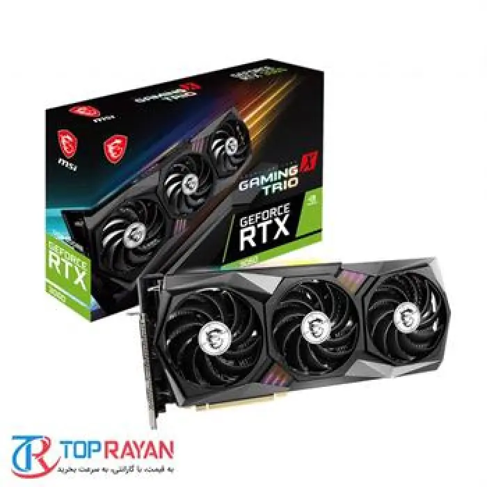 کارت گرافیک ام اس آی GeForce RTX 3060 GAMING X TRIO 12G -gallery-3
