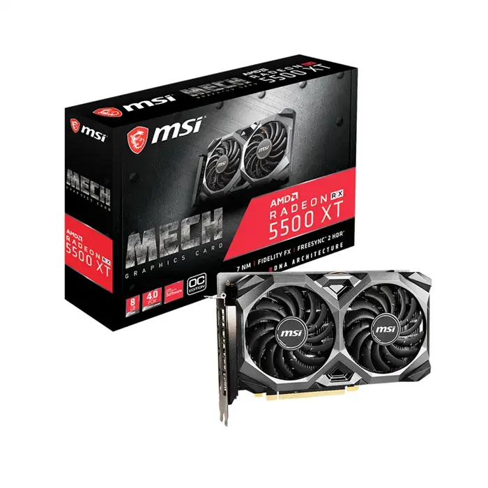 کارت گرافیک ام اس آی مدل RX 5500 XT MECH OC با حافظه 8 گیگابایت -gallery-5
