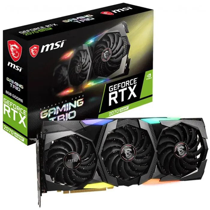 کارت گرافیک ام اس آی مدل GeForce RTX ۲۰۷۰ SUPER GAMING TRIO با حافظه ۸ گیگابایت -gallery-5