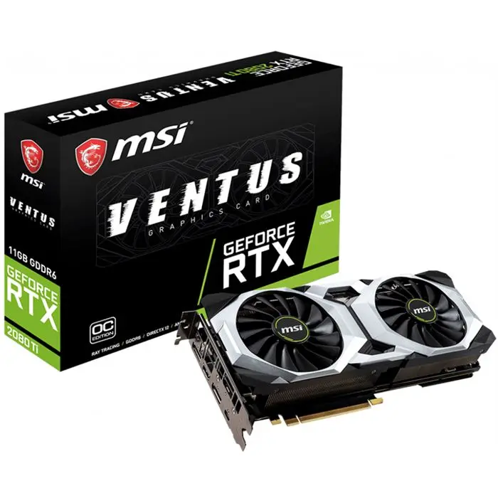 کارت گرافیک ام اس آی مدل GeForce RTX ۲۰۸۰ Ti VENTUS ۱۱G OCV۱ با حافظه ۱۱ گیگابایت -gallery-5