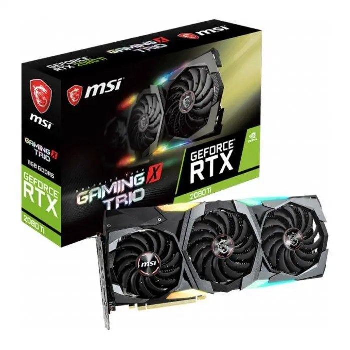 کارت گرافیک ام اس آی RTX 2080 GAMING X TRIO 8GB GDDR6 -gallery-3