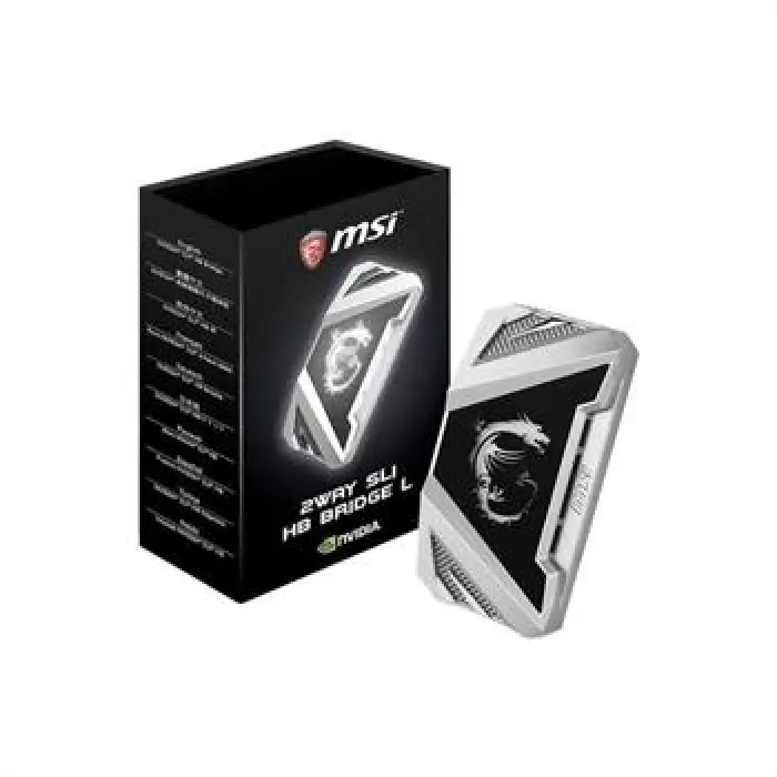 MSI 2WAY SLI HB BRIDGE L SILVER for Video Card -gallery-3