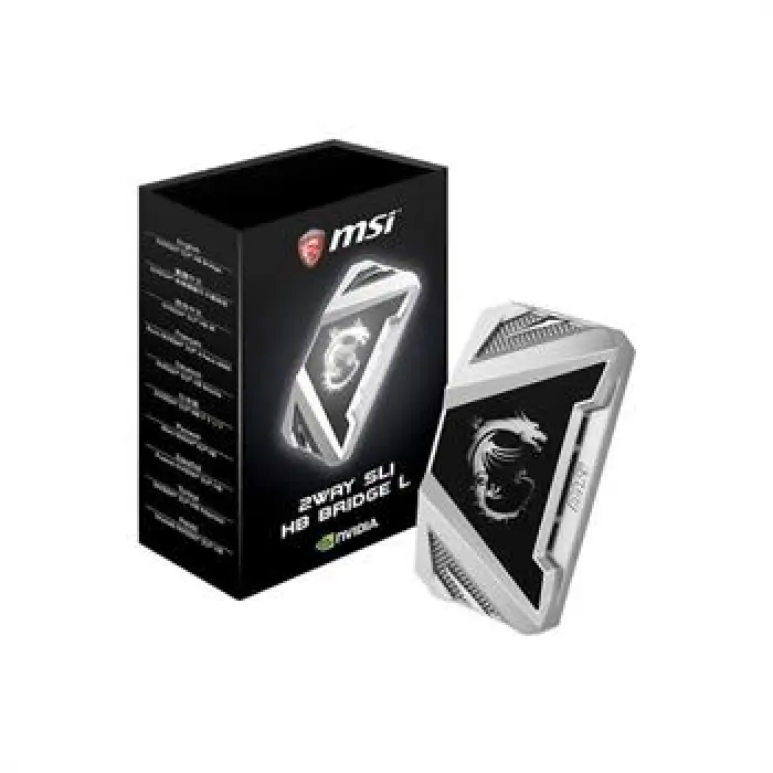 MSI 2WAY SLI HB BRIDGE L SILVER for Video Card -gallery-6